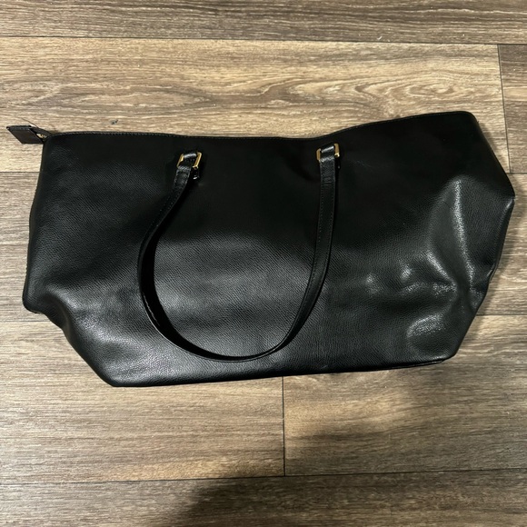 Ralph Lauren black leather bag - Picture 5 of 11